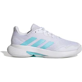 adidas CourtJam Control Tennisschuh Cloud White / Bliss Blue / Cloud White 40 2/3