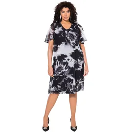 Ulla Popken Kleid, hellgrau | 46-48