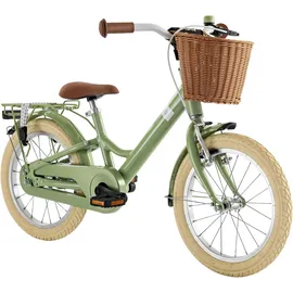 PUKY Youke Classic 16 Zoll RH 28 cm retro grün