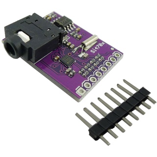 Aihasd Si4703 FM Tuner Evaluation Board Radio Tuner Foren Radio Tuning Development Board for Arduino