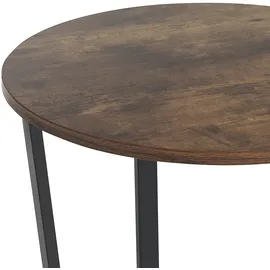 Beliani Orick Dunkelbraun MDF 50 x 57 x 50 cm