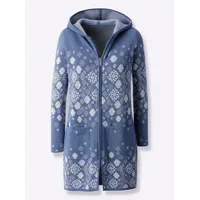 Witt Weiden Long-Strickjacke rauchblau 40