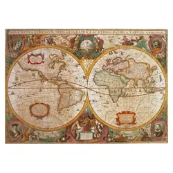 Clementoni High Quality Collection - 1000 Teile Puzzle - Antike Karte