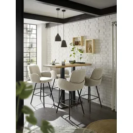 Stolkom Bartisch Jay 120 x 104 x 60 cm Eiche braun