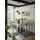 Stolkom Bartisch Jay 120 x 104 x 60 cm Eiche braun
