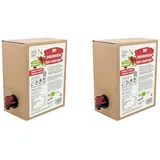 Bio Sauerkirsche Direktsaft 3 Liter Box - Sauerkirschsaft aus 100% europäischen Sauerkirschen - Veganer Sauerkirsch Saft, ohne zugesetzten Zucker, ohne Süßstoffe (lt. Gesetz) (Packung mit 2)