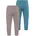 Outdoor Sports Normani Outdoor Sports 2er Pack Baby Merino Unterhose mit Füßen in Blau/Rosa Gr 86 Blau Rosa 86
