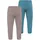 normani Outdoor Sports Normani, Outdoor Sports 2er Pack Baby Merino Unterhose mit Füßen in Blau/Rosa | Gr.: 86 Blau, Rosa, 86