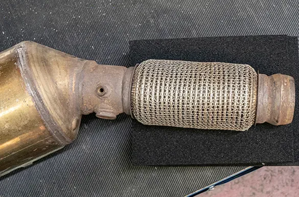 HJS Reparaturrohr, Ruß-/Partikelfilter 91131568 für Mercedes