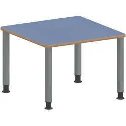Tisch ZALOTTI mit Linoleum-Belag