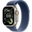 Apple Watch Ultra 3 GPS + Cellular 49mm Natural Titanium mit Trail Loop S/M blau/hellblau