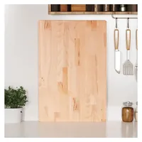 vidaXL Schneidebrett 60x40x4 cm Massivholz Buche