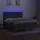 vidaXL Boxspringbett 180 x 200 cm Dunkelgrau