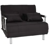 MCW Schlafsessel, Schwarz, Textil, 105x80x186 cm, Wohnzimmer, Sessel, Schlafsessel