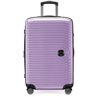 Hartschalen-Trolley »Mitte, verschiedene Größen und Farben«, 4 Rollen, Hartschalen-Koffer Reisegepäck TSA Schloss Volumenerweiterung bei M/L, lila