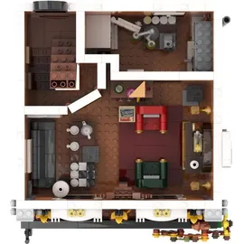 pantasy 85014 Baker Street 221B Appartment Klemmbausteine Spielzeug Bausatz-NEU