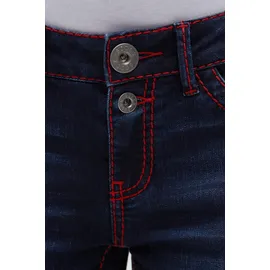 Soccx Damen, Capri Jeans, SU:MI regular fit, Dark Blue, 26 - 26W