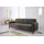 exxpo - sofa fashion Schlafcouch Mikrovelours 3-Sitzer Braun