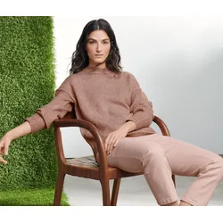 Tchibo - Strickpullover - Damen - Gr. M - rosa