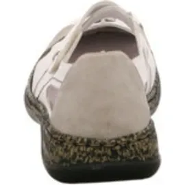 Rieker Damen Geschlossene Ballerinas, Weiß 39