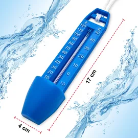 Hecht Wasserthermometer Blau 0-50 °C