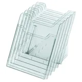 Exacompta Display-Set mit 5 Fächern für A4 hoch Transparent