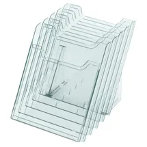 Exacompta Display-Set mit 5 Fächern für A4 hoch Transparent