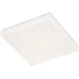 Brilo LED-Panel Frameless 6,1 cm x 29,5 cm x 29,5 cm Weiß
