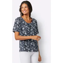 Classic Basics Kurzarmshirt Blau 50
