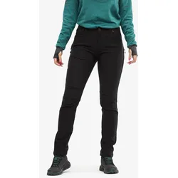 Adrenaline Outdoor Jeans Damen Black, Größe:XS - Outdoor-jeans - Schwarz