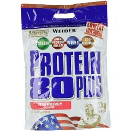 Weider Protein 80 Plus Erdbeere Pulver 2000 g