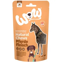 WOW Filet getrocknet 250 Gramm Hundesnacks 6 x 250 Gramm vom Pferd
