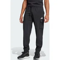 Adidas Essentials Small Logo Joggers Black / White M