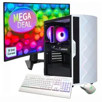 Gamemax Gaming-PC-Komplettsystem »MegaDeal Diamond WT SET2645«, (inkl. Maus, Tastatur),