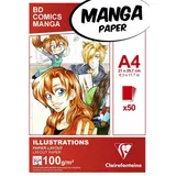 Quo Vadis Layoutblock für Mangas und Comics A4 50 Blatt 100 g