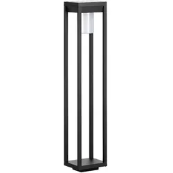 EGLO LED Solar Wandlampe außen Martano Außenleuchte Bewegungsmelder Lampe Weiß