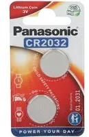 Panasonic® Lithium Coin Piles CR2032 3V 2 pc(s)