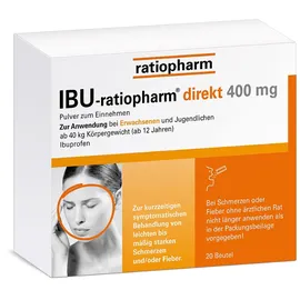 Ratiopharm IBU-ratiopharm direkt 400 mg Pulver zum Einnehmen