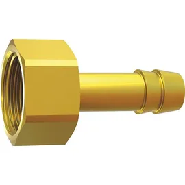Riegler Aufschraubschlauchtülle, G 1/8, für Schlauch LW 4 mm, SW 14, MS