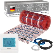 VILSTEIN Elektrische Fußbodenheizung 150W/m2 8m2 - 16m