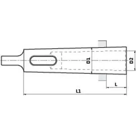 ELMAG Reduzierhülse MK 5 / MK 4