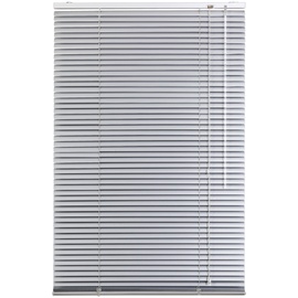 Lichtblick Jalousie Aluminium, 40 cm x 60 cm (B x L) in Silber, Sonnen- & Sichtschutz, aber auch Verdunkelungs-Rollo, für Fenster & Türen