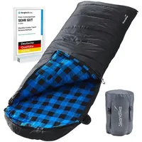 Skandika Deckenschlafsack Dundee - 3 Jahreszeiten ́- 220x80 cm, - RV links