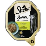 Sheba Schale Sauce Collection Kaninchen & Gemüse in herzhafter Sauce 85g