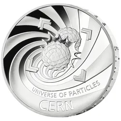 Schweizer 20 Franken Sonder-Silbermünze "CERN" 2025 - PP