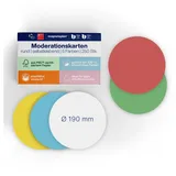 Magnetoplan Moderationskarten Kreise, selbstklebend, 190 mm