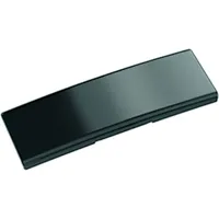 Hettich Möbel-Zierkappe für Scharnierarm Sensys, 9091820 Stahl obsidianschwarz
