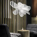 Slamp La Belle Étoile 1-flg. 73 cm rund / weiß / Kunststoff