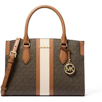Michael Kors Becca Medium Umhängetasche Kunstleder Brown