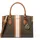 Michael Kors Becca Medium Umhängetasche Kunstleder Brown